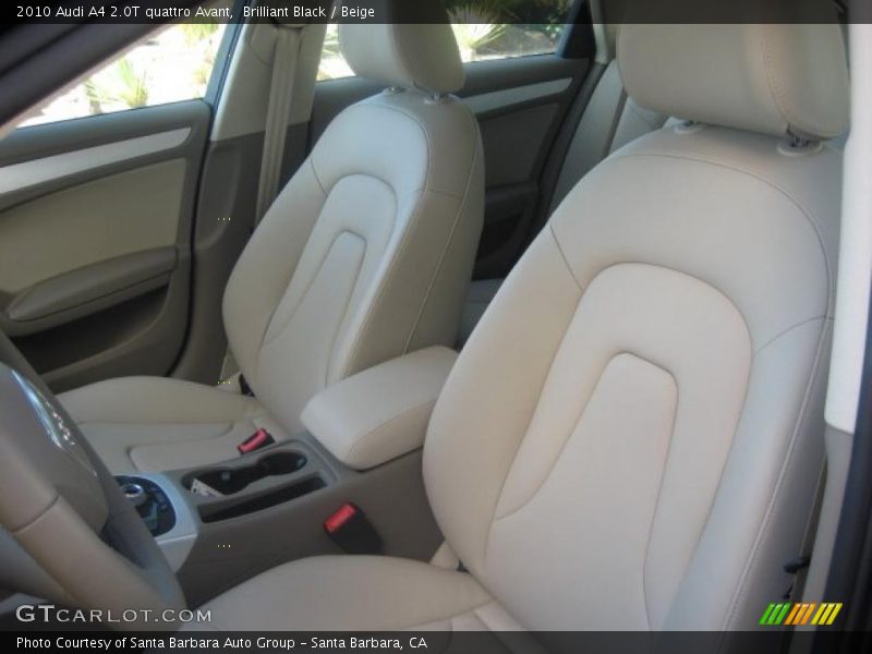  2010 A4 2.0T quattro Avant Beige Interior
