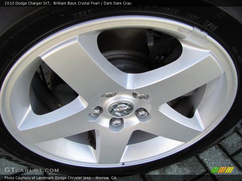 Brilliant Black Crystal Pearl / Dark Slate Gray 2010 Dodge Charger SXT