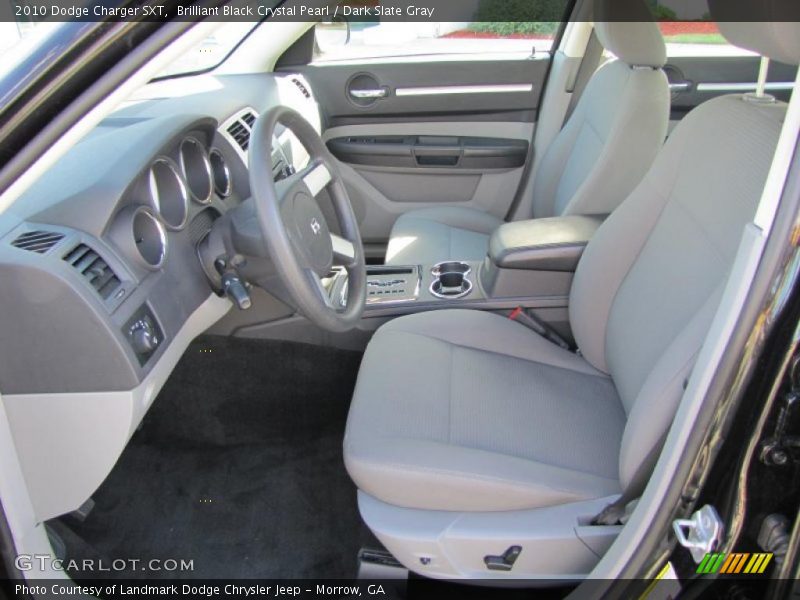 Brilliant Black Crystal Pearl / Dark Slate Gray 2010 Dodge Charger SXT