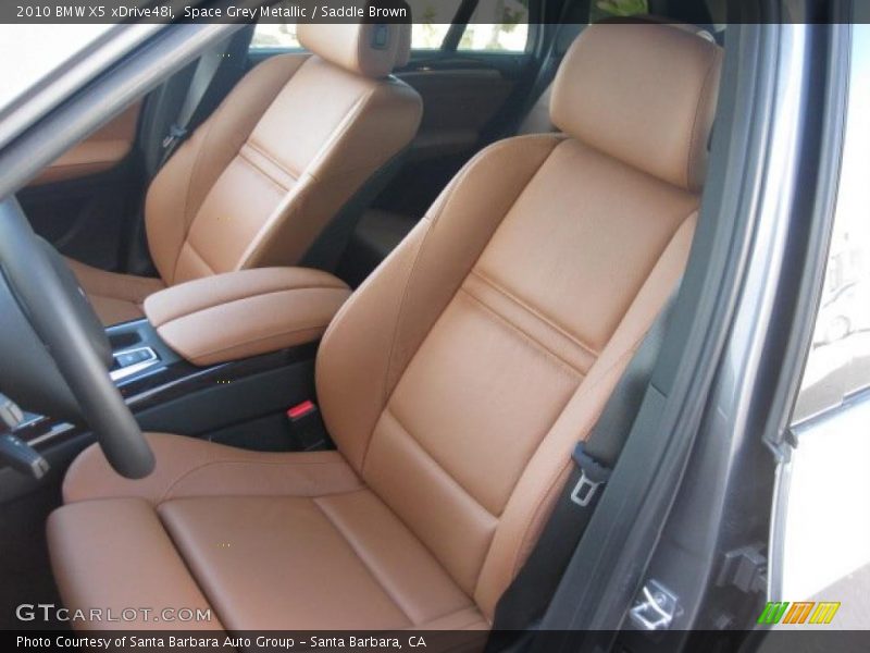  2010 X5 xDrive48i Saddle Brown Interior