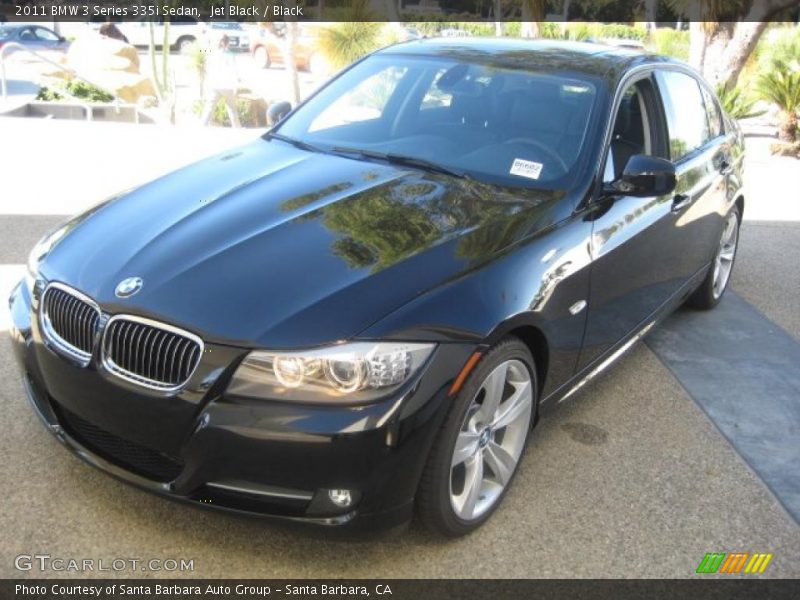 Jet Black / Black 2011 BMW 3 Series 335i Sedan