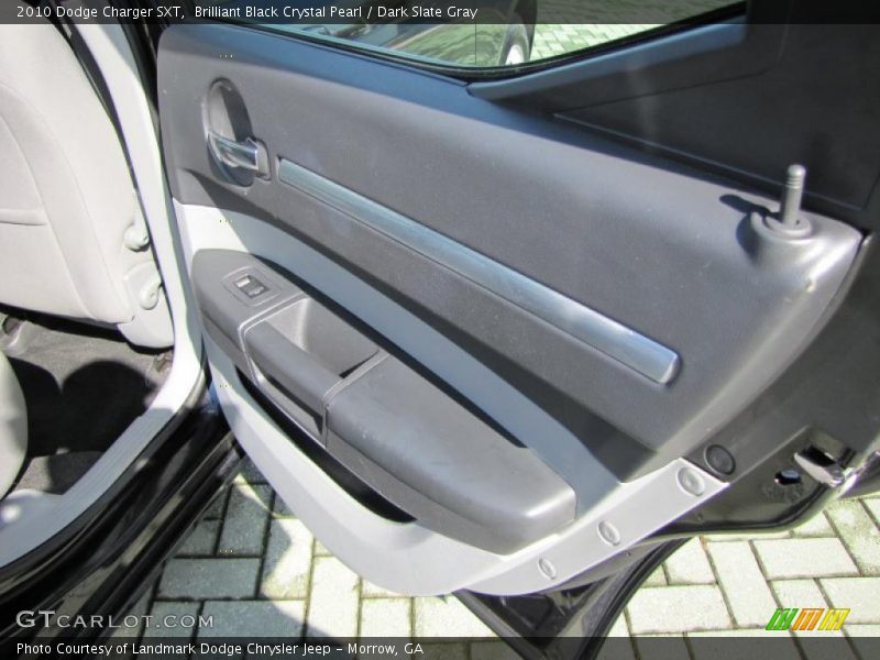 Brilliant Black Crystal Pearl / Dark Slate Gray 2010 Dodge Charger SXT