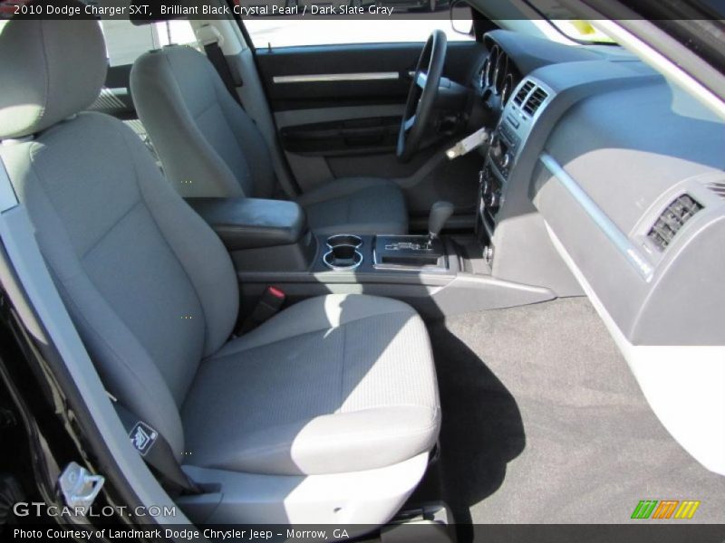 Brilliant Black Crystal Pearl / Dark Slate Gray 2010 Dodge Charger SXT