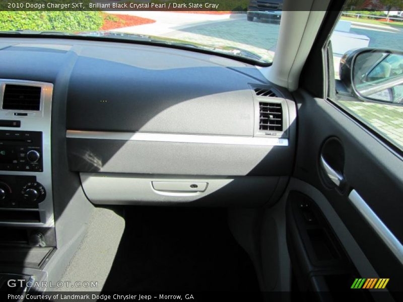 Brilliant Black Crystal Pearl / Dark Slate Gray 2010 Dodge Charger SXT