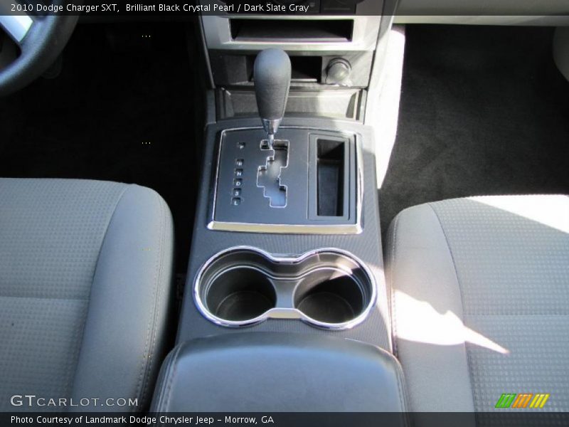 Brilliant Black Crystal Pearl / Dark Slate Gray 2010 Dodge Charger SXT