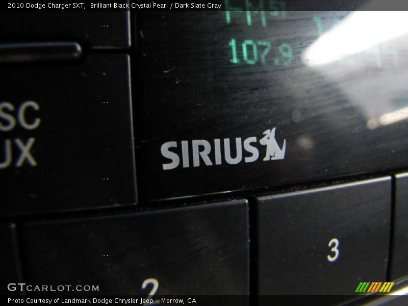 Brilliant Black Crystal Pearl / Dark Slate Gray 2010 Dodge Charger SXT