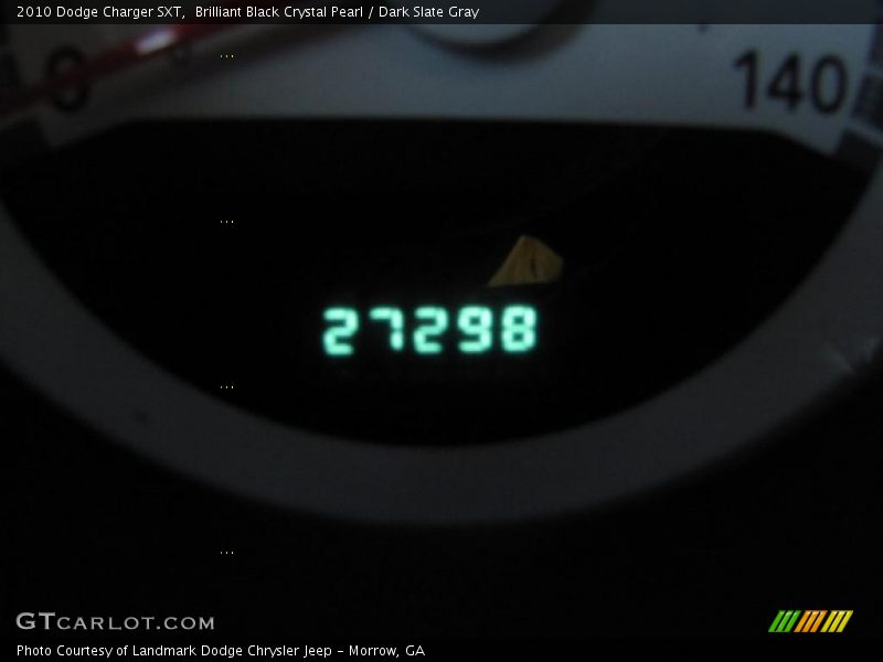 Brilliant Black Crystal Pearl / Dark Slate Gray 2010 Dodge Charger SXT