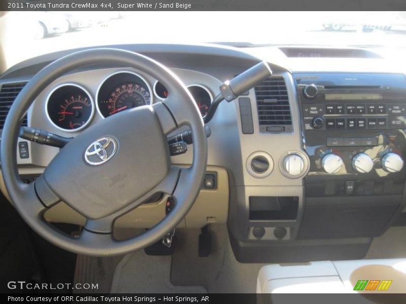 Dashboard of 2011 Tundra CrewMax 4x4