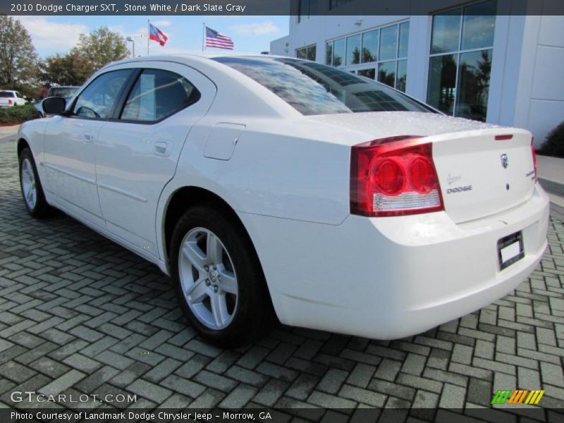 Stone White / Dark Slate Gray 2010 Dodge Charger SXT