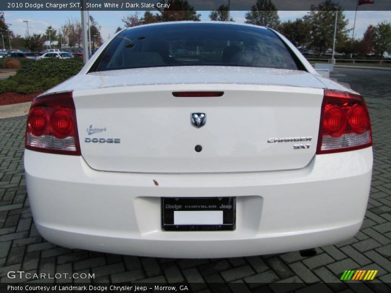 Stone White / Dark Slate Gray 2010 Dodge Charger SXT