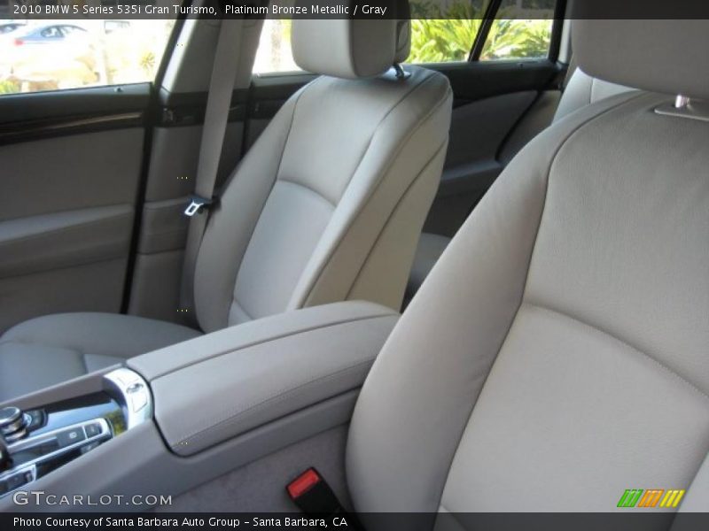  2010 5 Series 535i Gran Turismo Gray Interior