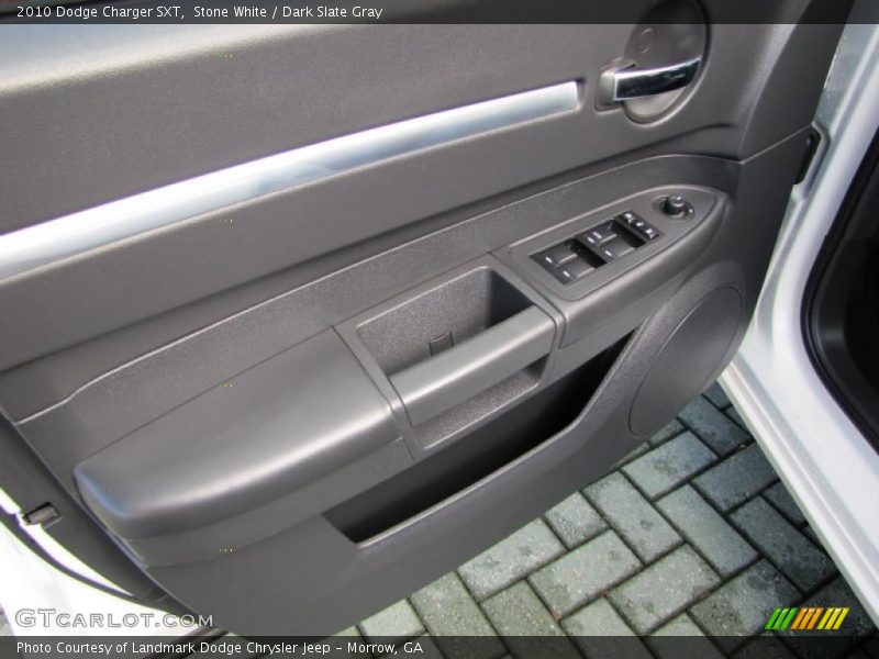 Stone White / Dark Slate Gray 2010 Dodge Charger SXT