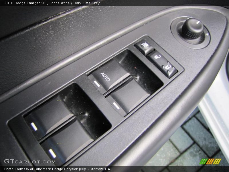 Stone White / Dark Slate Gray 2010 Dodge Charger SXT