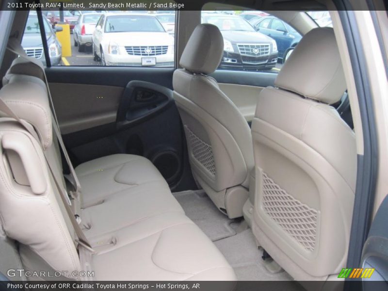  2011 RAV4 Limited Sand Beige Interior