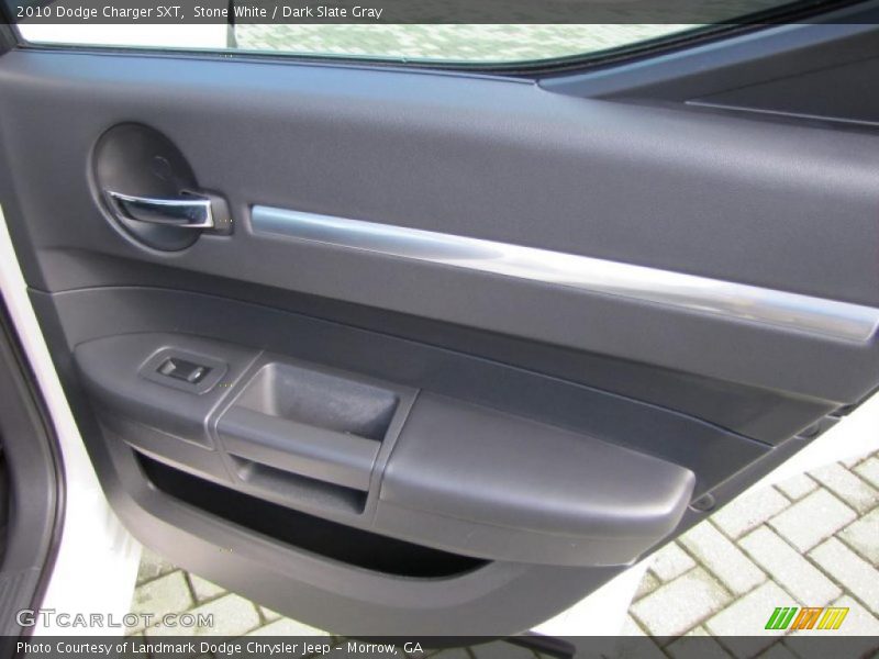 Stone White / Dark Slate Gray 2010 Dodge Charger SXT