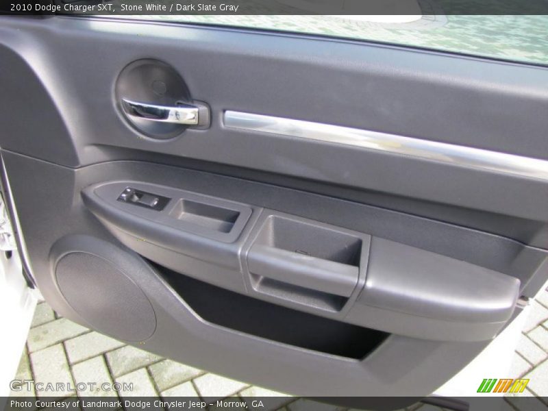 Stone White / Dark Slate Gray 2010 Dodge Charger SXT