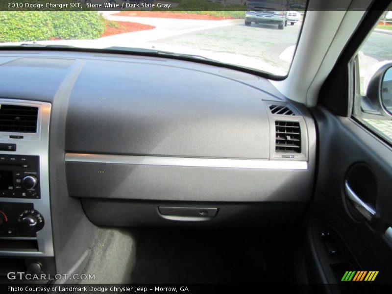 Stone White / Dark Slate Gray 2010 Dodge Charger SXT