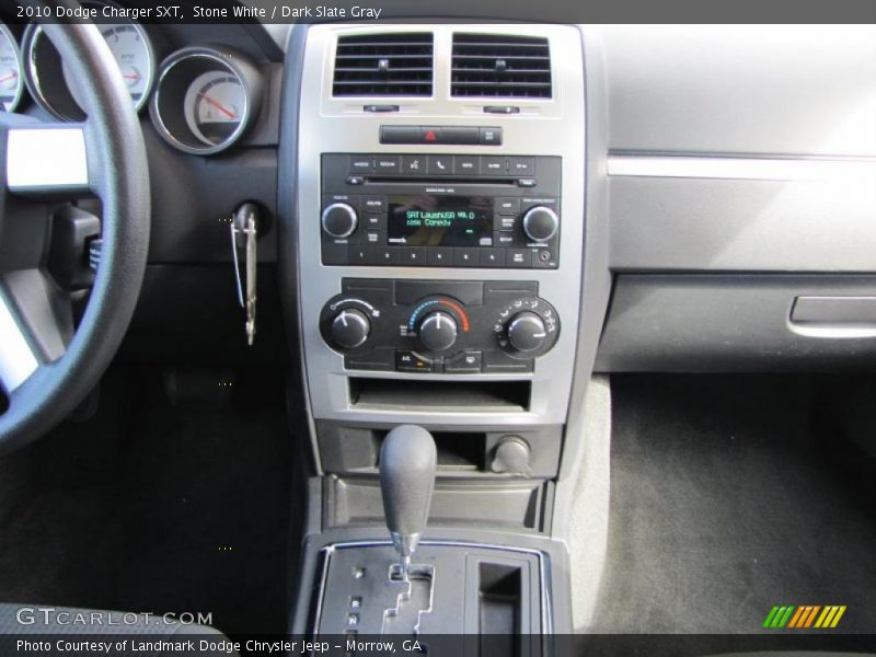 Stone White / Dark Slate Gray 2010 Dodge Charger SXT