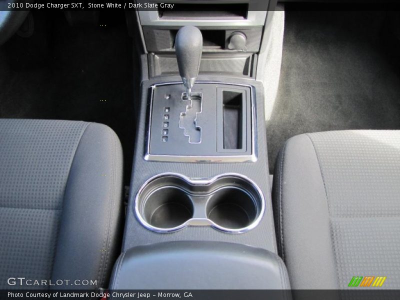 Stone White / Dark Slate Gray 2010 Dodge Charger SXT
