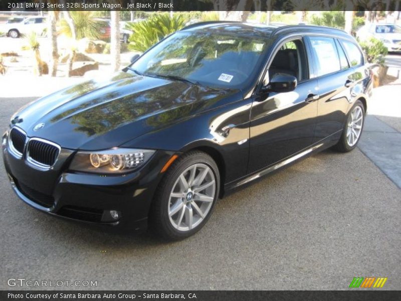 Front 3/4 View of 2011 3 Series 328i Sports Wagon