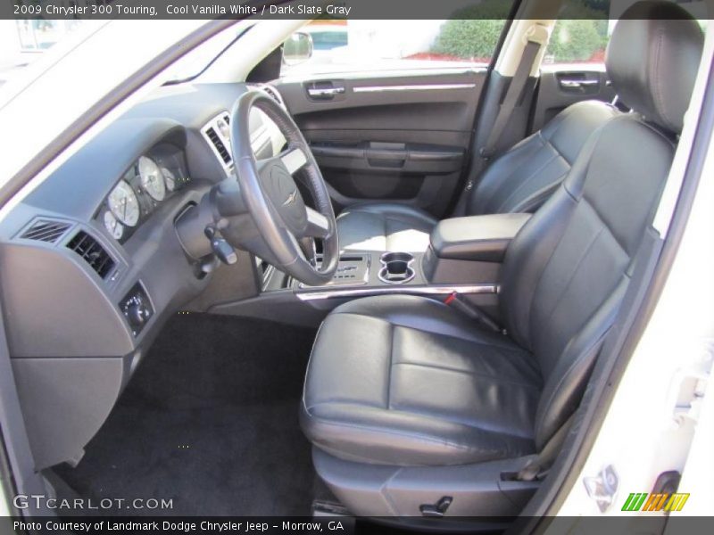 Cool Vanilla White / Dark Slate Gray 2009 Chrysler 300 Touring
