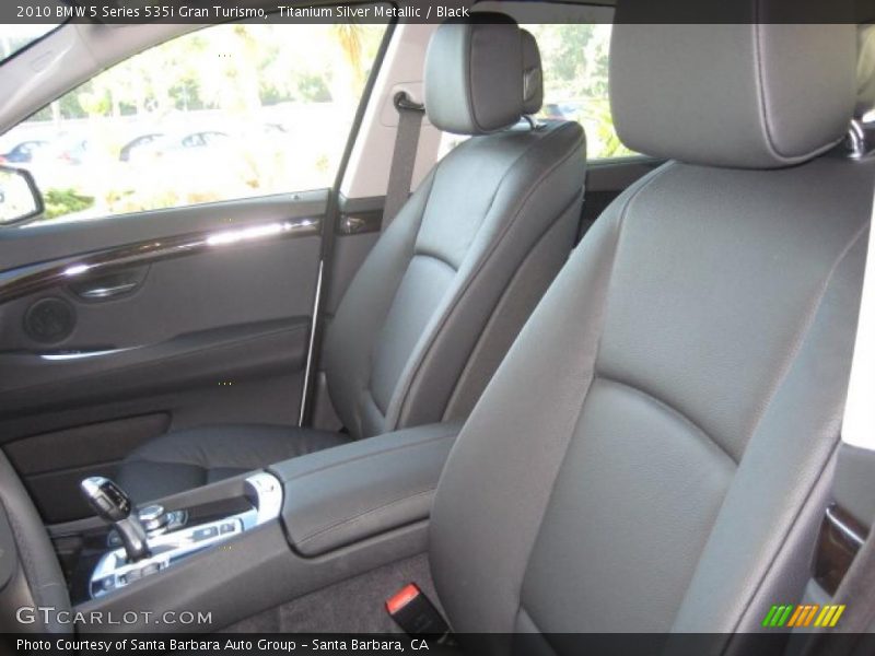  2010 5 Series 535i Gran Turismo Black Interior