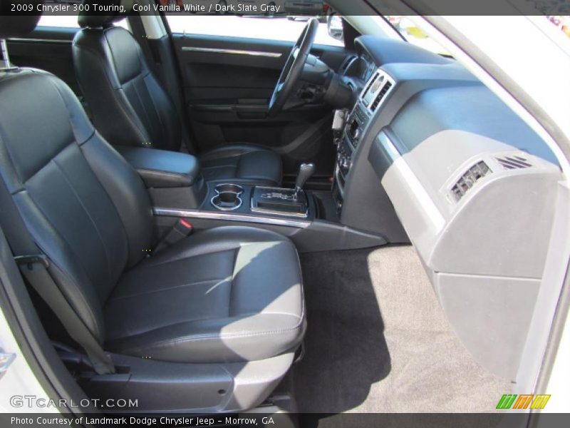 Cool Vanilla White / Dark Slate Gray 2009 Chrysler 300 Touring