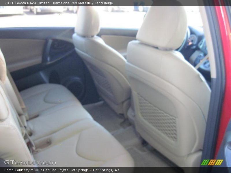 Barcelona Red Metallic / Sand Beige 2011 Toyota RAV4 Limited