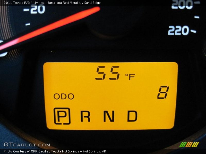 Barcelona Red Metallic / Sand Beige 2011 Toyota RAV4 Limited