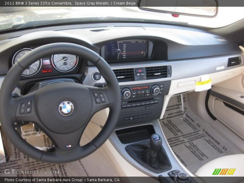 Cream Beige Interior - 2011 3 Series 335is Convertible 