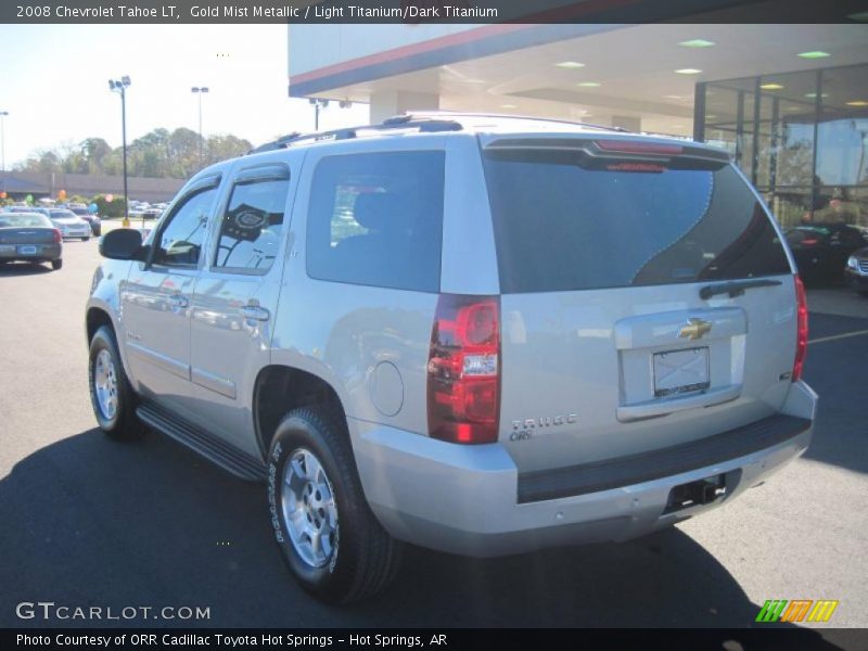Gold Mist Metallic / Light Titanium/Dark Titanium 2008 Chevrolet Tahoe LT