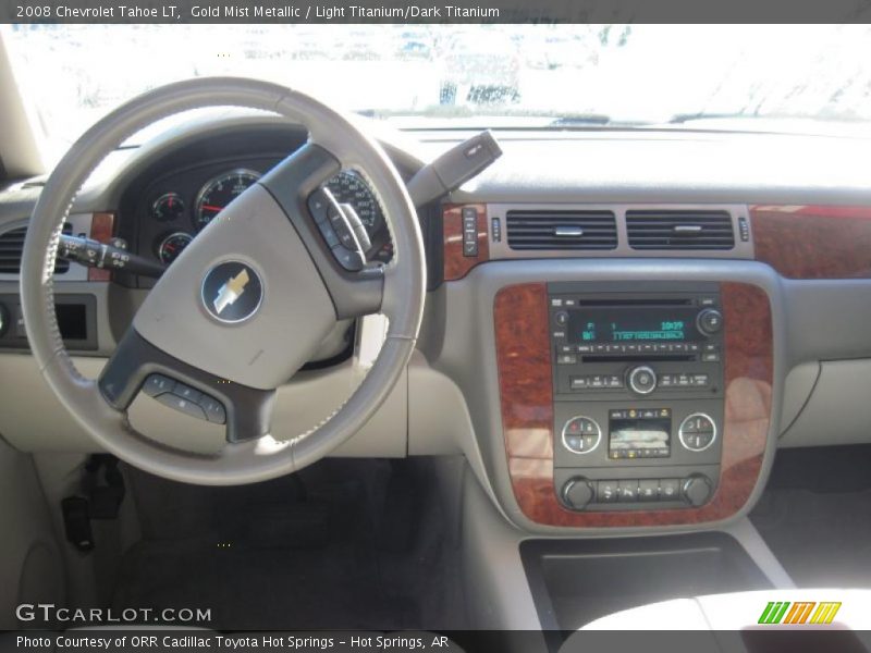 Gold Mist Metallic / Light Titanium/Dark Titanium 2008 Chevrolet Tahoe LT