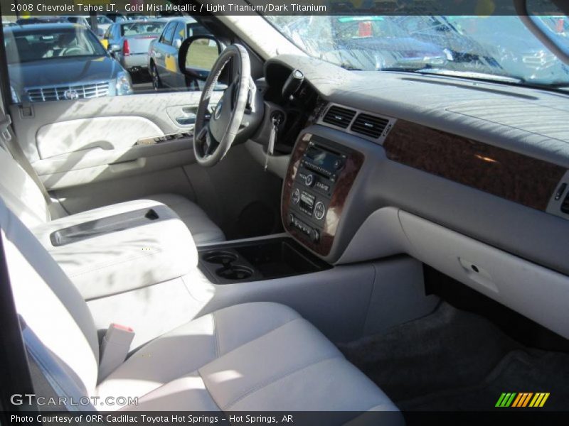 Gold Mist Metallic / Light Titanium/Dark Titanium 2008 Chevrolet Tahoe LT