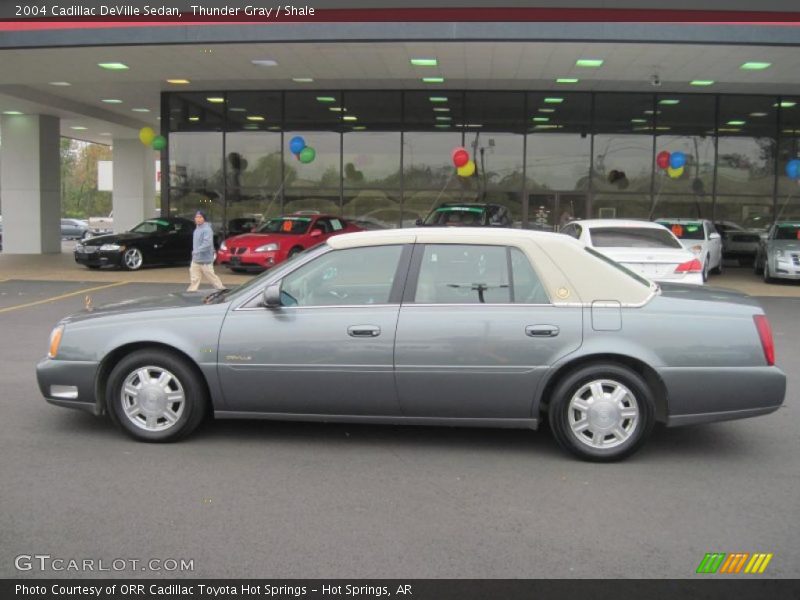 Thunder Gray / Shale 2004 Cadillac DeVille Sedan