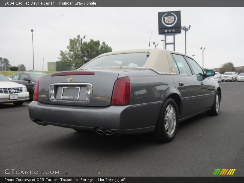 Thunder Gray / Shale 2004 Cadillac DeVille Sedan