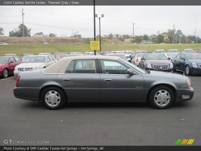 Thunder Gray / Shale 2004 Cadillac DeVille Sedan