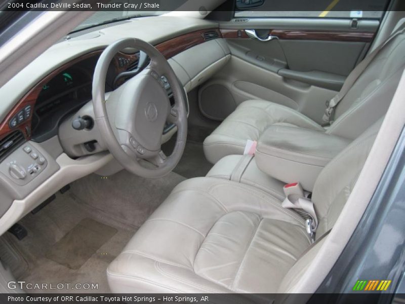 Thunder Gray / Shale 2004 Cadillac DeVille Sedan