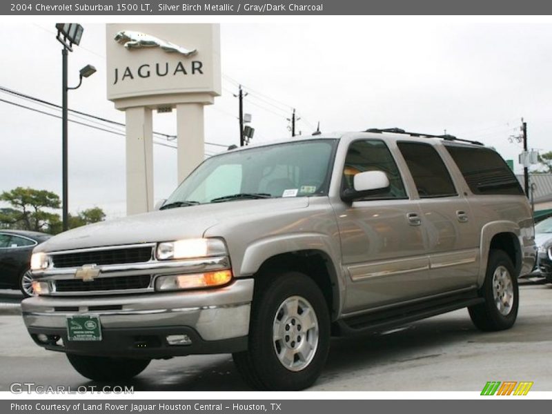 Silver Birch Metallic / Gray/Dark Charcoal 2004 Chevrolet Suburban 1500 LT