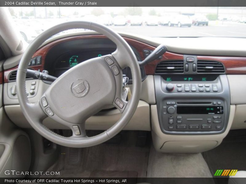 Thunder Gray / Shale 2004 Cadillac DeVille Sedan