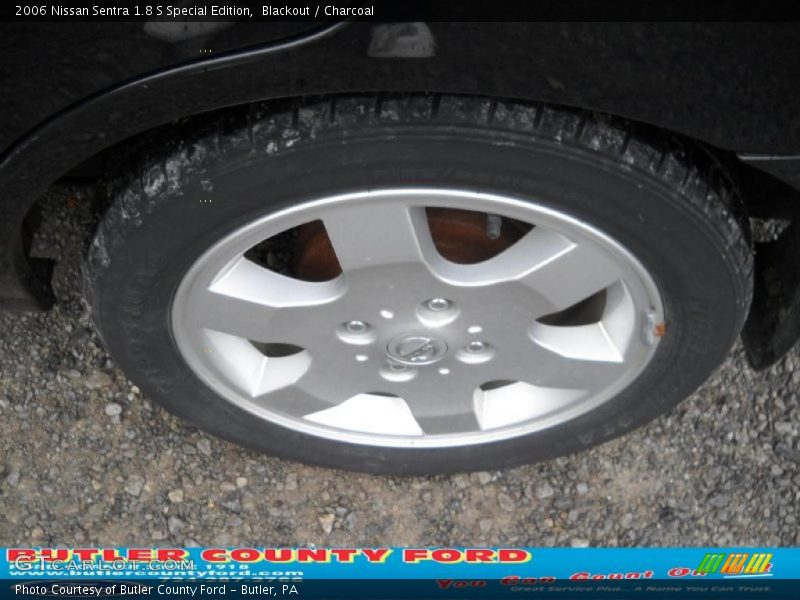 Blackout / Charcoal 2006 Nissan Sentra 1.8 S Special Edition