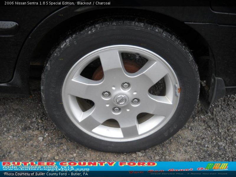 Blackout / Charcoal 2006 Nissan Sentra 1.8 S Special Edition