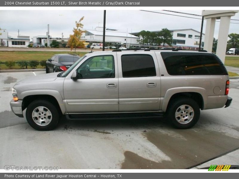 Silver Birch Metallic / Gray/Dark Charcoal 2004 Chevrolet Suburban 1500 LT