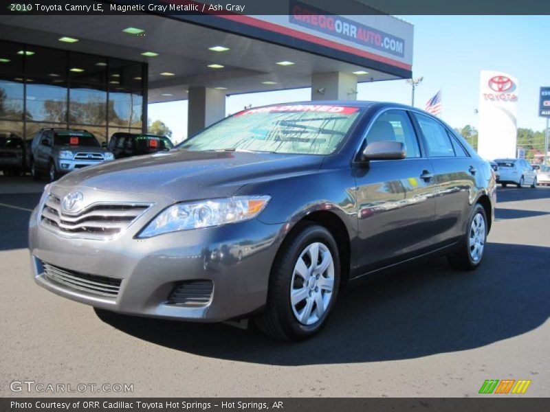 Magnetic Gray Metallic / Ash Gray 2010 Toyota Camry LE