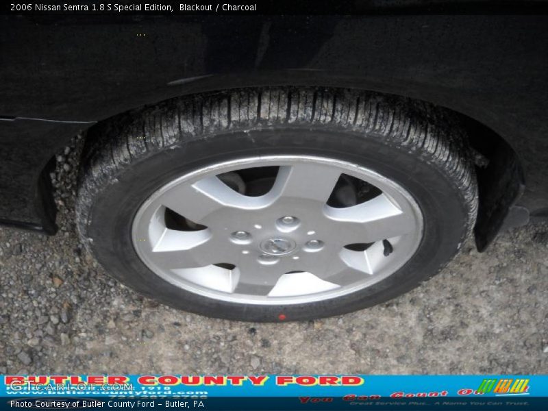 Blackout / Charcoal 2006 Nissan Sentra 1.8 S Special Edition