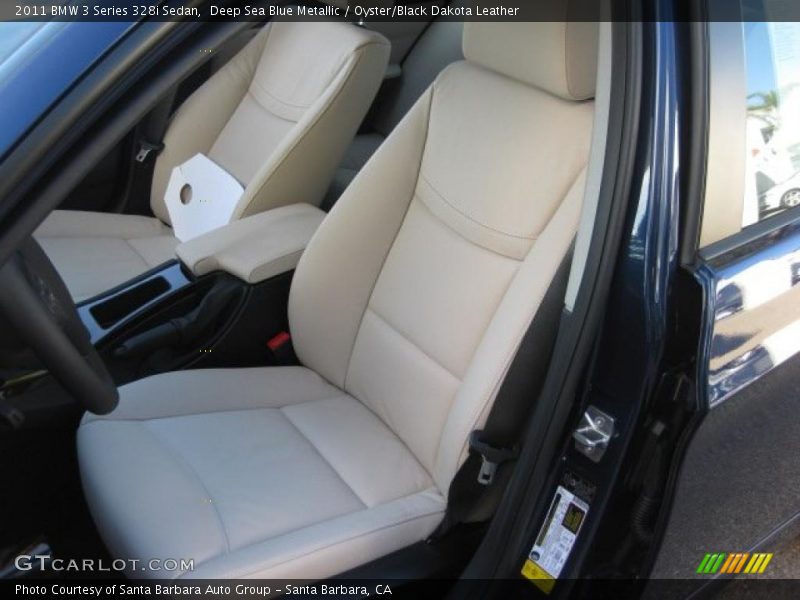 2011 3 Series 328i Sedan Oyster/Black Dakota Leather Interior