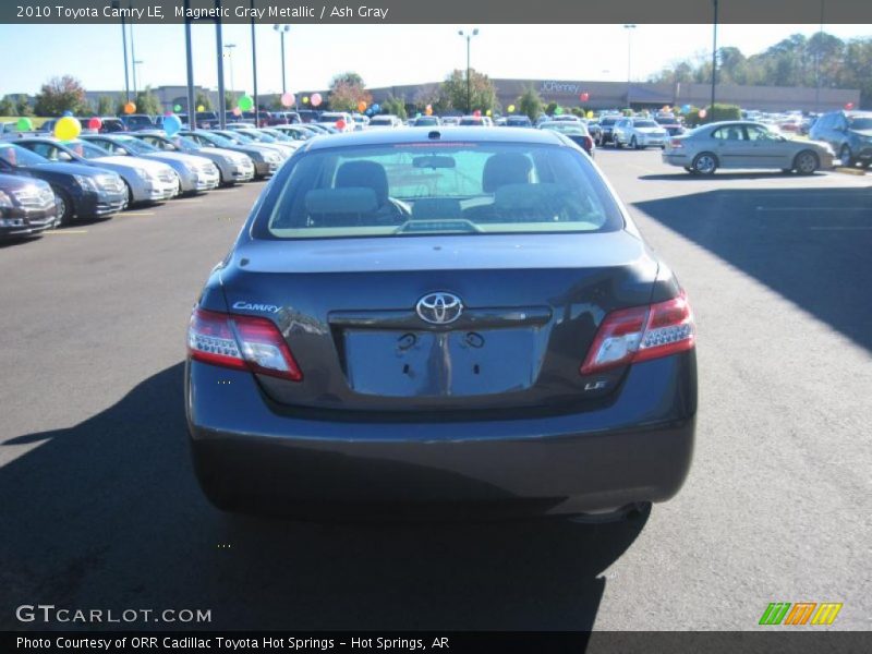 Magnetic Gray Metallic / Ash Gray 2010 Toyota Camry LE