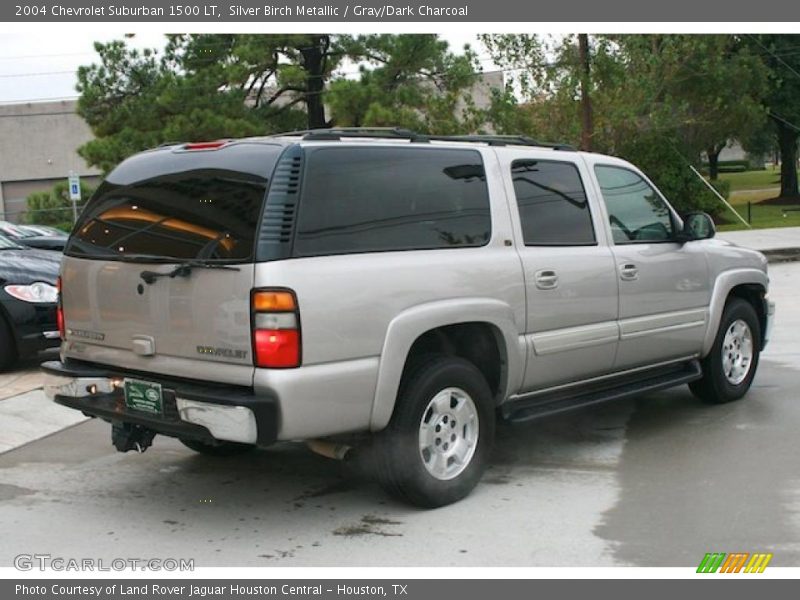 Silver Birch Metallic / Gray/Dark Charcoal 2004 Chevrolet Suburban 1500 LT