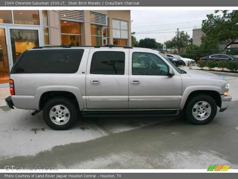 Silver Birch Metallic / Gray/Dark Charcoal 2004 Chevrolet Suburban 1500 LT