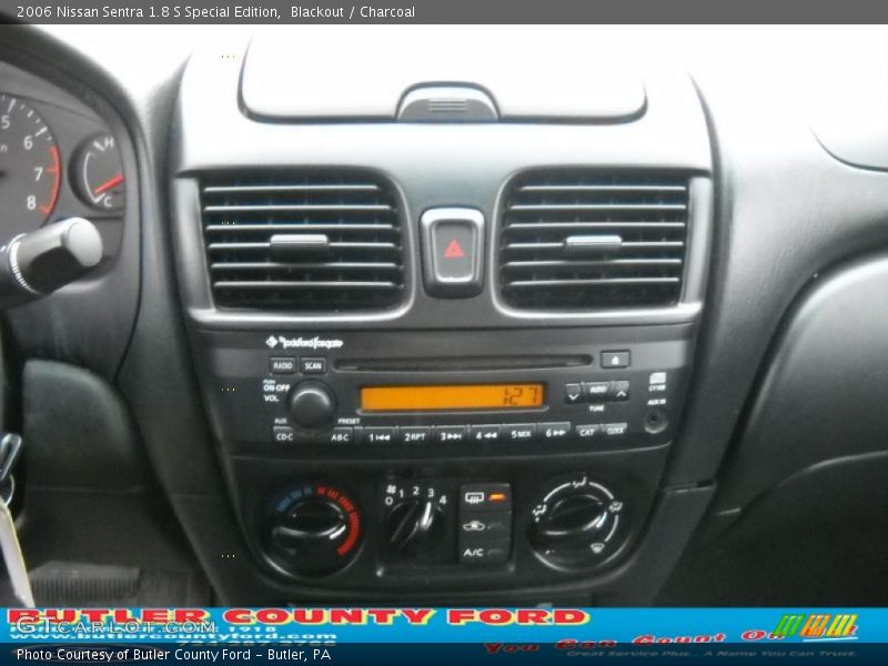 Blackout / Charcoal 2006 Nissan Sentra 1.8 S Special Edition