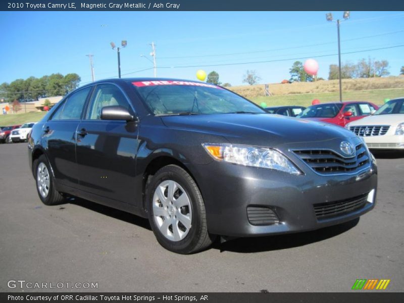 Magnetic Gray Metallic / Ash Gray 2010 Toyota Camry LE